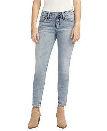 Женские джинсы скинни Elyse со средней посадкой и комфортным кроем Silver Jeans Co.
