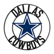 Dallas Cowboys Wrought Iron Wall Art Unbranded