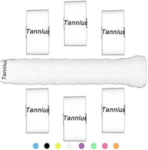 Грипсы для теннисной ракетки, 6 штук в упаковке, влагопоглощающие и прочные Tannius