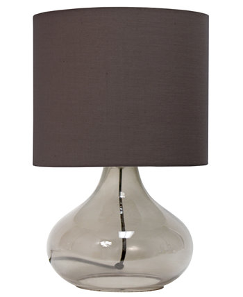 Стеклянная настольная лампа с каплями дождя Simple Designs