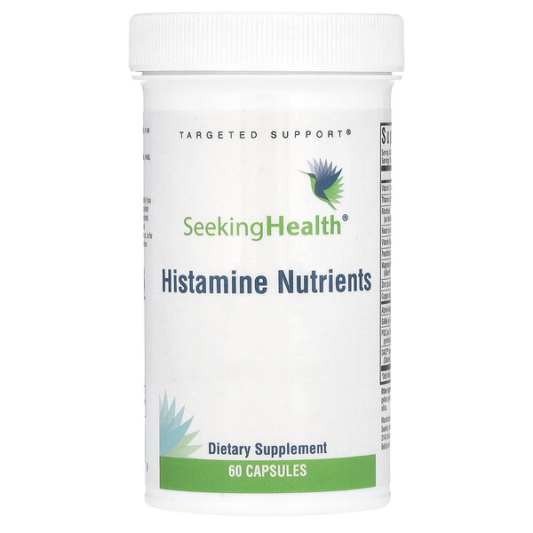 Гистаминовые питательные вещества, 60 капсул Seeking Health