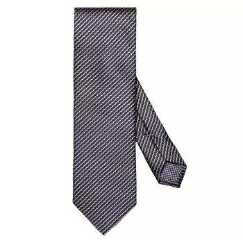Полосатый шелковый галстук Eton