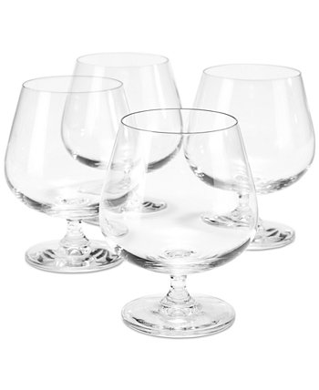 Прозрачные стаканы для виски, набор из 4 штук, созданные для Macy's Hotel Collection
