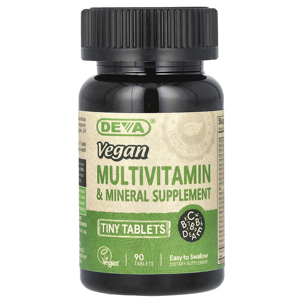Веганский мультивитамин и минералы - 90 таблеток - Deva Deva