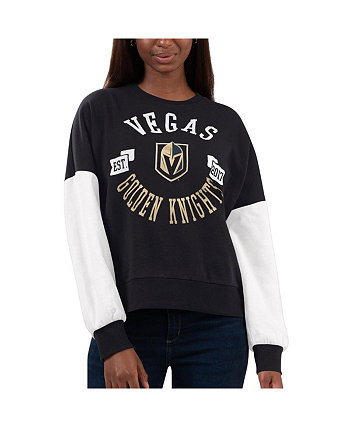 Женский черный пуловер Vegas Golden Knights Team Pride свитшот G-III