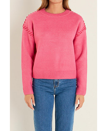 Women's Top Stitch Knit English Factory