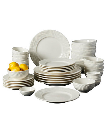 Вдохновение от Дании Амелия 42-ПК. Набор столовой посуды, сервиз на 6 человек, создан для Macy's Tabletops Unlimited