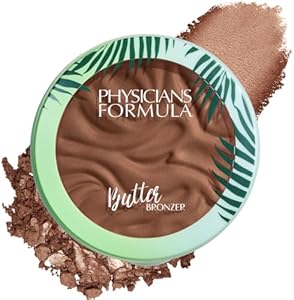 Physicians Formula Murumuru Butter Bronzer, Moisturizing, Nourishing Murumuru Butter for Silky Glow, Dermatologist Tested, Hypoallergenic, Vegan & Cruelty-Free - Brazilian Glow Physicians Formula