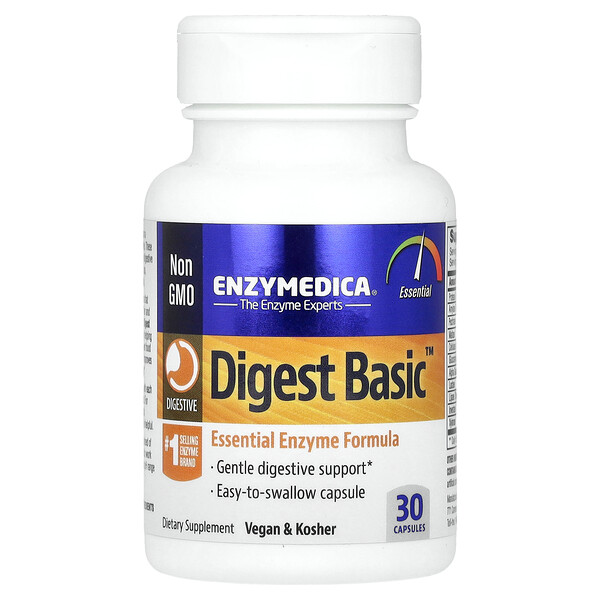 Digest Basic - 30 Капсул - Enzymedica Enzymedica