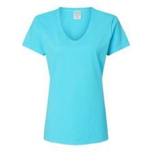 Comfortwash By Hanes Garment-dyed Women's V-neck T-shirt ComfortWash by Hanes