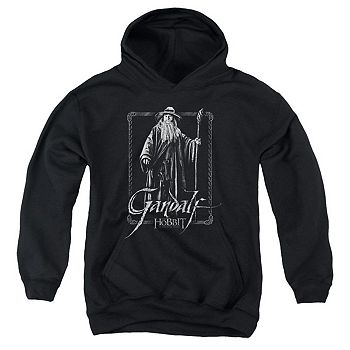 The Hobbit Gandalf Stare Youth Pull Over Hoodie Licensed Character