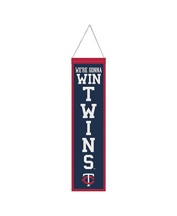 Minnesota Twins 8" x 32" Slogan Wool Banner Wincraft