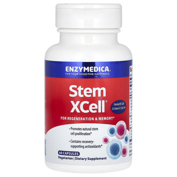Stem XCell, 60 капсул Enzymedica