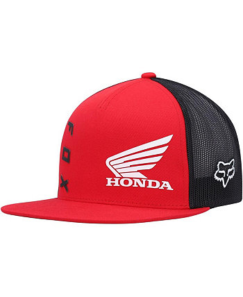 Мужская кепка Snapback x Honda Red, Black Fox