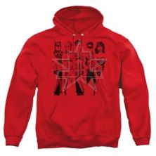 Justice League Of America Five Stars Adult Pull Over Hoodie Licensed Character
