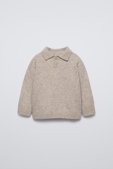 SOFT TOUCH POLO SWEATER ZARA