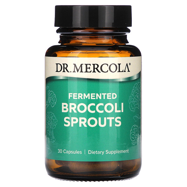 Ферментированные ростки брокколи - 30 капсул - Dr. Mercola Dr. Mercola