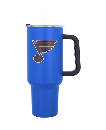 Дорожный стакан St. Louis Blues на 40 унций с ручкой Logo Brand