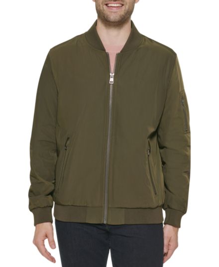 Куртка-бомбер с молнией во всю длину Calvin Klein
