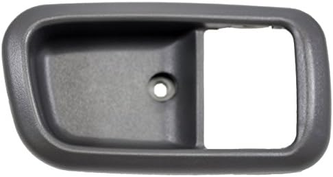 PT Auto Warehouse TO-2950F-2FR - Inside Interior Inner Door Handle Trim/Bezel, Dark Gray - Regular/Access Cab, Passenger Side Front PT Auto Warehouse