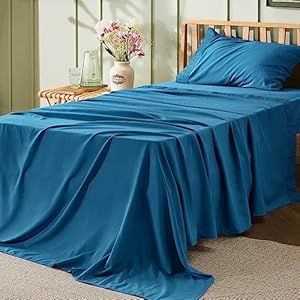 Bedsure Twin Sheets Set Grey - Soft Twin Bed Sheets, 3 Pieces Hotel Luxury Twin Sheets, Easy Care Polyester Microfiber Cooling Bed Sheet Set Bedsure