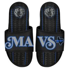 Men's ISlide  Black Dallas Mavericks 2023/24 City Edition Gel Slide Sandals Unbranded