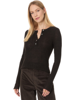 Женский Свитер Madewell Lightweight Alpaca Madison Henley Pullover Madewell