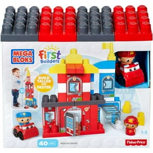 Mega Bloks First Builders Rescue Squad Mega Bloks