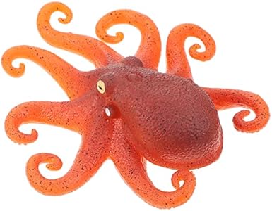 FOMIYES Octopus Toy Soft Fake Octopus Toy Squishy Stress Toy Marine Life Figure Soft Animal Toys for Holiday New Year Birthday Halloween Party Favor Toy Fomiyes