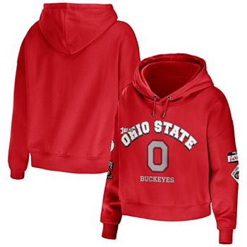 Женская Футболка WEAR by Erin Andrews с коротким рукавом Ohio State Buckeyes WEAR by Erin Andrews