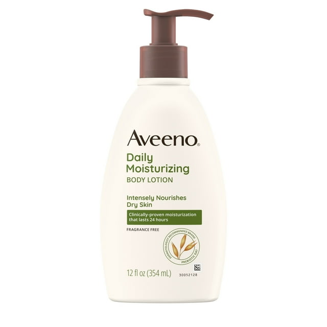 Aveeno Daily Moisturizing Lotion with Oat for Dry Skin, 12 fl. oz Aveeno