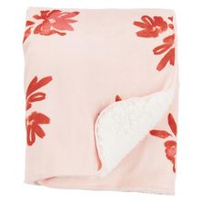 Плюшевое одеяло с цветочным принтом для девочки Carter Carter's