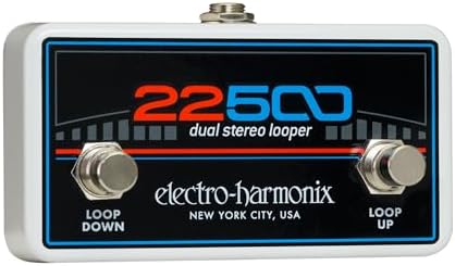 Педаль управления Electro-Harmonix 22500 для стерео-лупера, управление по 100 луп-бэндам Electro-Harmonix