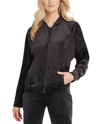 Dkny velour jacket 2025
