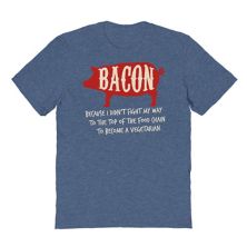 Men's COLAB89 by Threadless Bacon Food Chain Father's Day Graphic Tee COLAB89 by Threadless