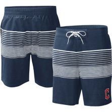 Мужские шорты для плавания G-III Sports by Carl Banks Navy Cleveland Guardians Coastline Volley In The Style