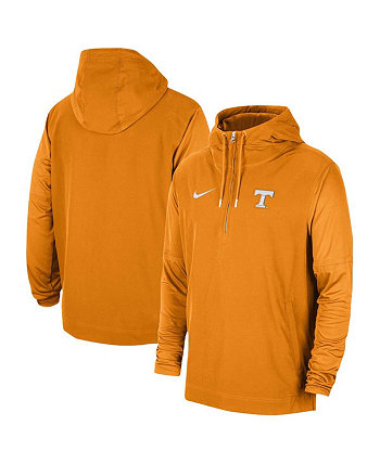 Мужская куртка Tennessee Orange Tennessee Volunteers 2023 Coach с капюшоном и молнией до половины Nike