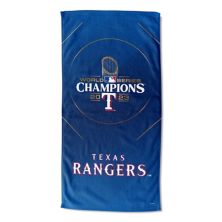 Пляжное полотенце с принтом Texas Rangers World Series Champs Glory Rangers 2023 MLB