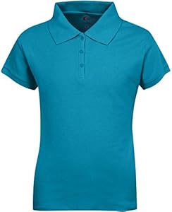 Premium Wear Girls Short Sleeve Polo Shirts Premium Wear