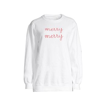 "Merry Merry" Vintage Sweatshirt Juju + stitch