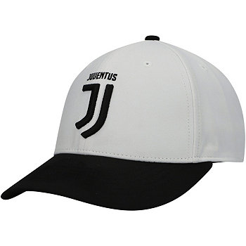 Мужская белая/черная регулируемая кепка Juventus Core Fan Ink