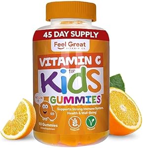 Feel Great Vitamin Co. Complete DHA Gummies (Жевательные конфеты) for Kids | with Omega 3 6 9 + DHA, Vitamin C | Supports Healthy Brain Function, Vision & Heart Health | Gluten Free, Vegetarian | 60 Gummies The Feel Great Vitamin Company