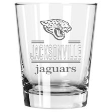 Jacksonville Jaguars 15oz. Double Old Fashioned Glass The Memory Company