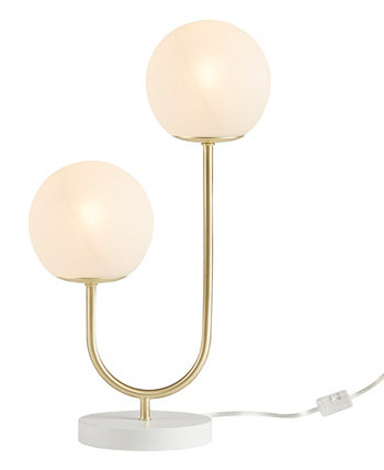 Настольная лампа Zusa Metal с 2 лампами в форме глобуса 510 Design