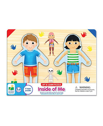 Lift Learn - Set of 28 inside of Me puzzle The Learning Journey