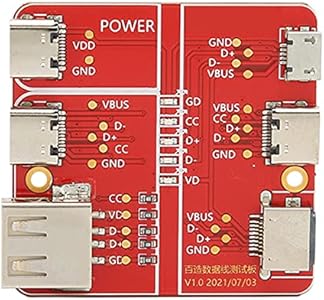 Многофункциональная зарядная карта 3 в 1 для USB-кабелей с поддержкой Type C, Micro и iOS Yosoo Health Gear