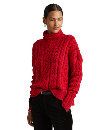 Вязаный свитер с высоким воротом Ralph Lauren