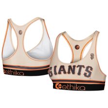 Women's Ethika Orange San Francisco Giants Babe Sports Bra Ethika