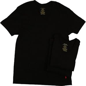 Polo Ralph Lauren 3-Pack V-Neck T-Shirt Black MD Polo Ralph Lauren