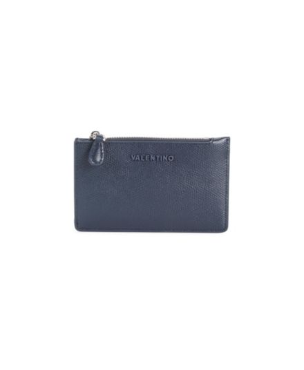 Antonia Leather Zip-Up Wallet Valentino By Mario Valentino